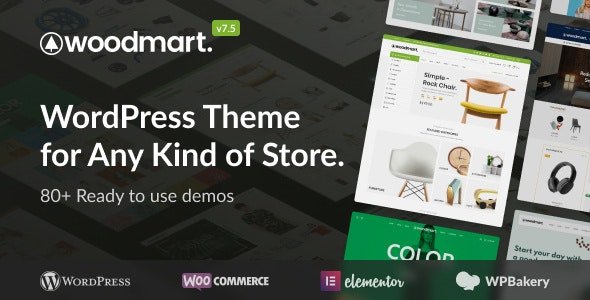 WoodMart Theme Responsive WooCommerce WordPress Theme